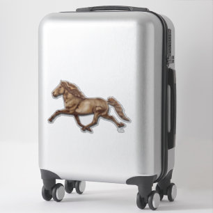 Gletta in Bronze Icelandic Horse