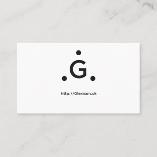Glexicon UK Business Card