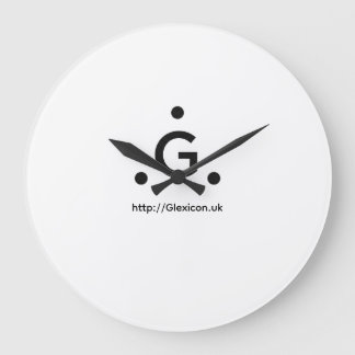 Glexicon UK Large Clock