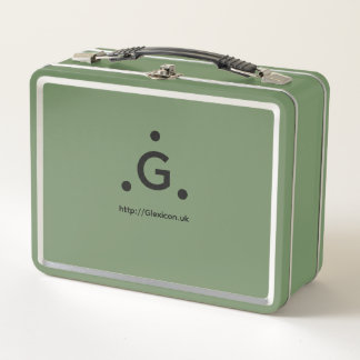 Glexicon UK Metal Lunch Box