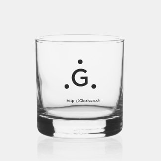 Glexicon UK Whiskey Glass