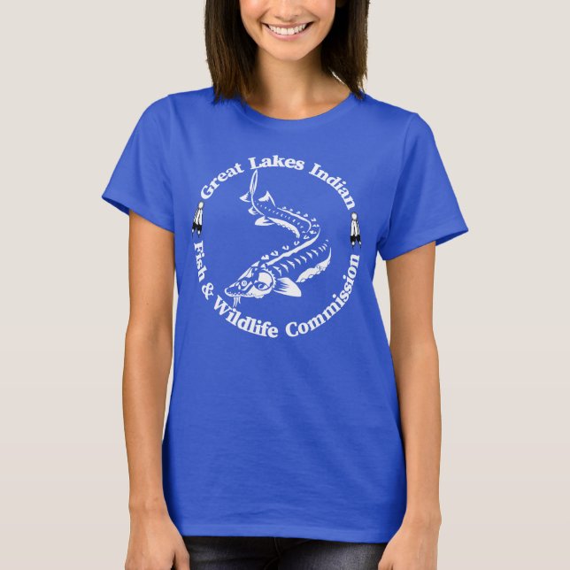 GLI-FWC - STURG LOGO & SCUTES - womens basic T T-Shirt (Front)