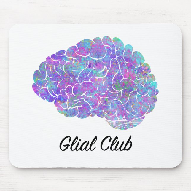 Glial Club Mouse Mat (Front)