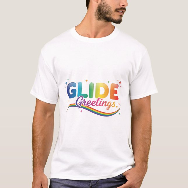 Glide Greetings. T-Shirt (Front)