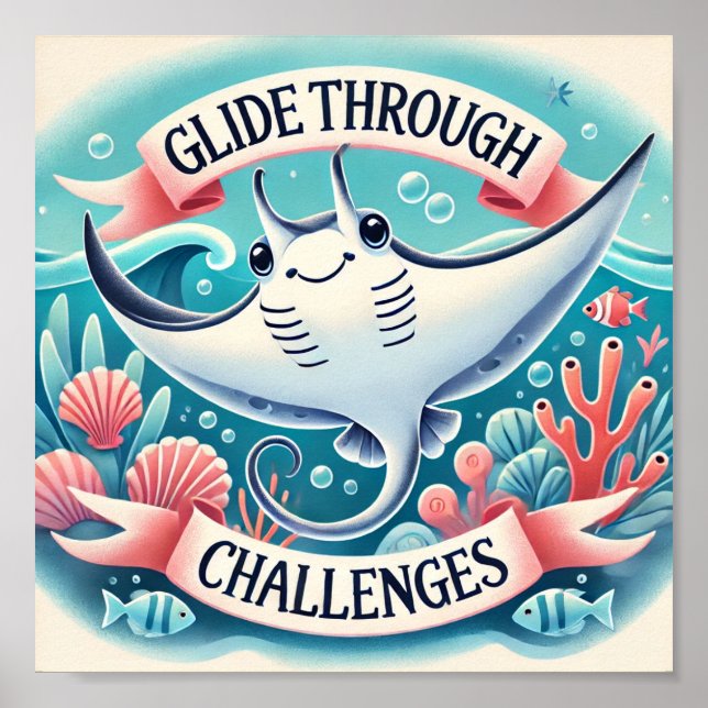 Glide Manta Poster (Front)