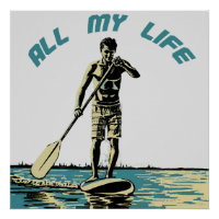 Glide, ride and surf on sup paddle board