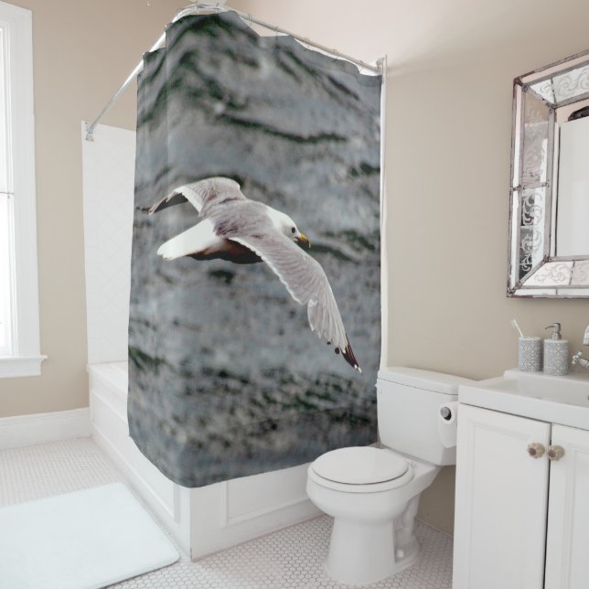 GLIDE SHOWER CURTAIN (In Situ)