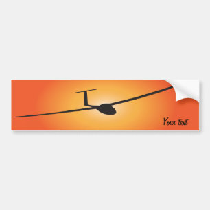 Glider Bumper Sticker