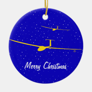 Glider Ceramic Tree Decoration