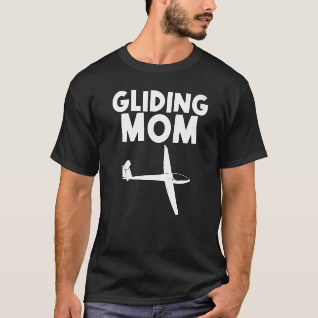 Glider For Mum Women Gliders Sailplanes T-Shirt (Front)