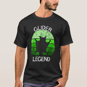 Glider Legend Retro Sunset Sugar Glider Australia T-Shirt