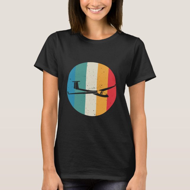 Glider | Pilot Gliding Soaring Sailplane Soar Gift T-Shirt (Front)