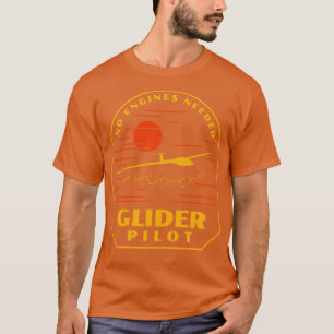 Glider Pilot Soaring Flying Aviation T-Shirt