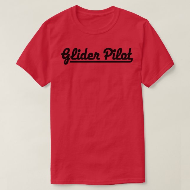 Glider PilotTShirt  T-Shirt (Design Front)