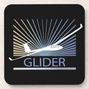 Glider Sailplane Aircraft Coaster