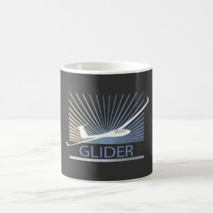 Glider Sailplane Aircraft Coffee Mug