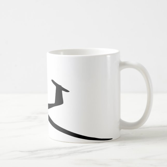 glider sailplane coffee mug (Right)