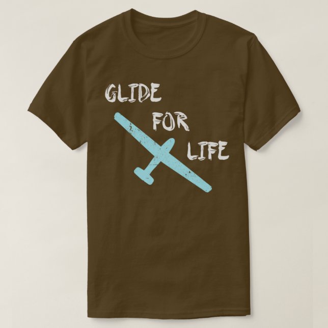 Glider soaring Glider pilot  (8) T-Shirt (Design Front)