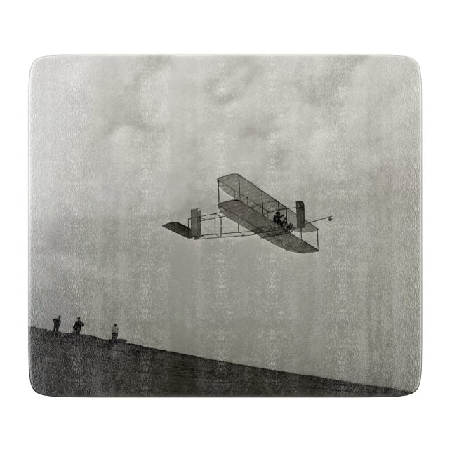 Glider Test Flight Aviation Wright Brothers Cutting Board (Front)