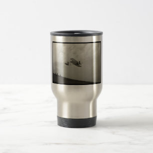 Glider Test Flight Aviation Wright Brothers Travel Mug