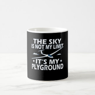 Glider The Sky Is Not My Limit Coffee Mug