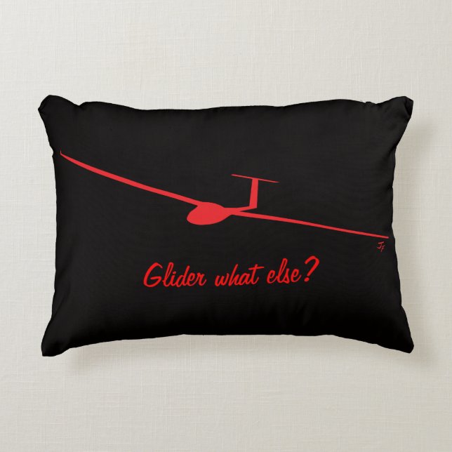 Glider - What else? Decorative Cushion (Front)