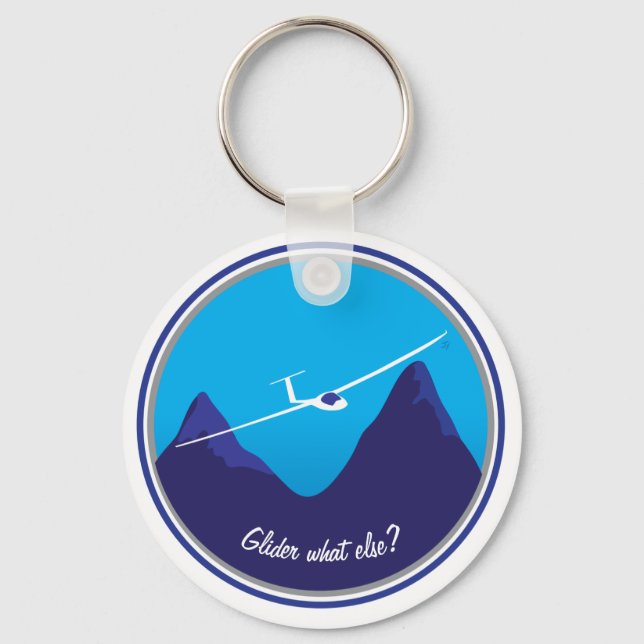 Glider - What else? Key Ring (Front)