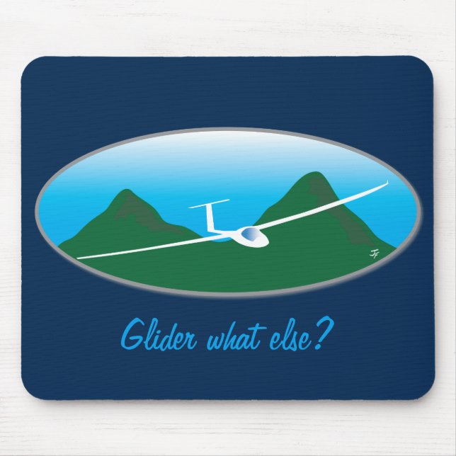 Glider - What else? Mouse Mat (Front)