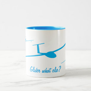 Glider what else? Two-Tone coffee mug