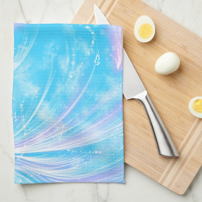 Gliding Angels - Dream Land  Tea Towel (Quarter Fold)
