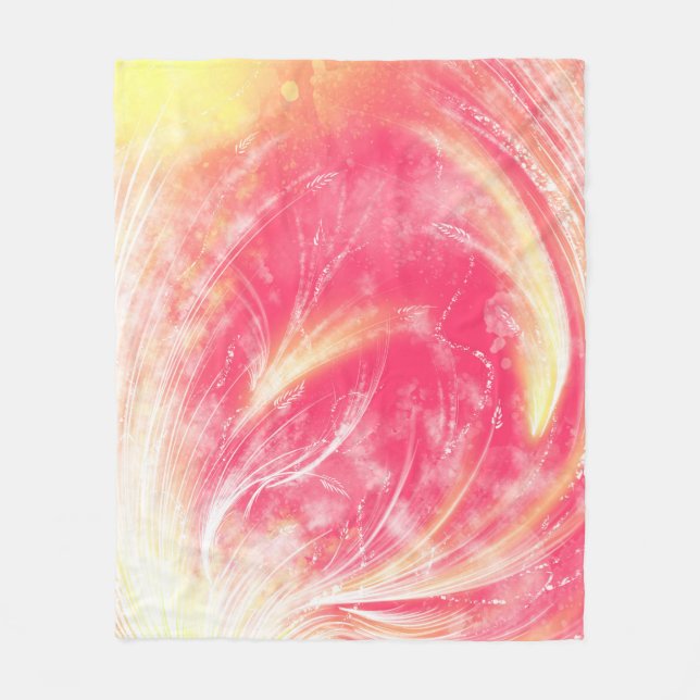 Gliding Angels - Hot Summer  Fleece Blanket (Front)