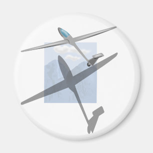 Gliding fridge magnet 1