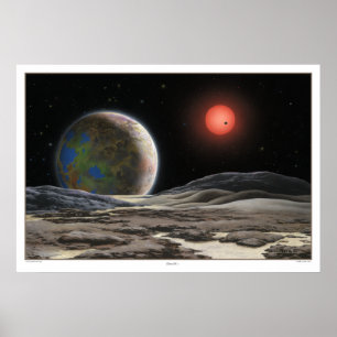 Gliese 581 c Print