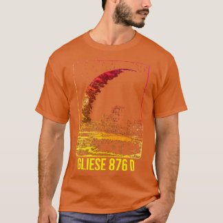 Gliese 876 d Exoplanet Planet T-Shirt