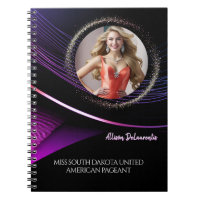 Glimmer Dust Custom Pageant Rehearsal Notebook