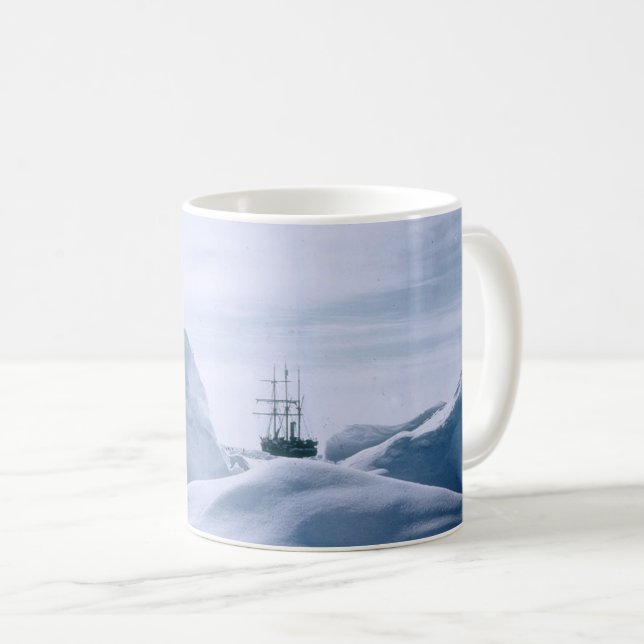 Glimpse of the Ship Endurance Antarctica Coffee Mug (Front Right)
