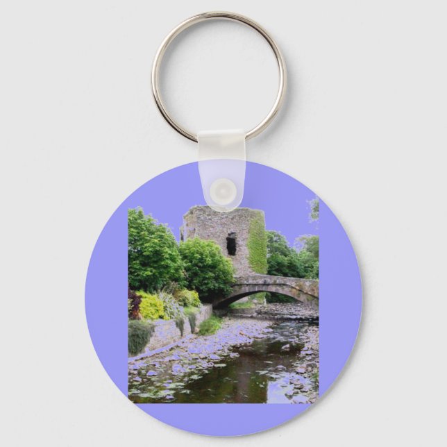 Glin, Ireland Key Ring (Front)