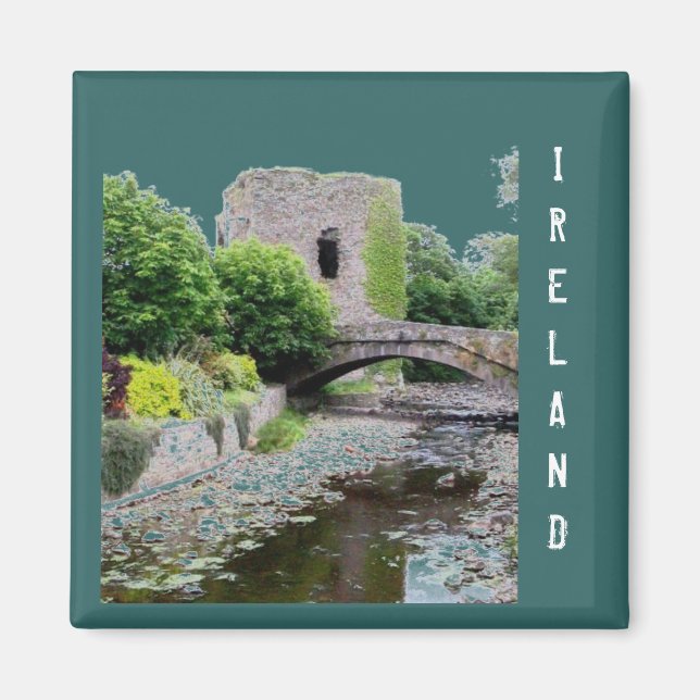 Glin, Ireland Magnet (Front)