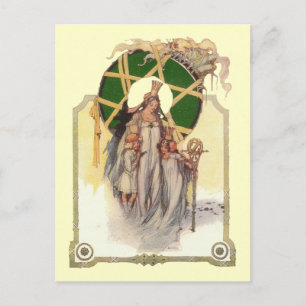 Glinda, Dorothy & Ozma Postcard