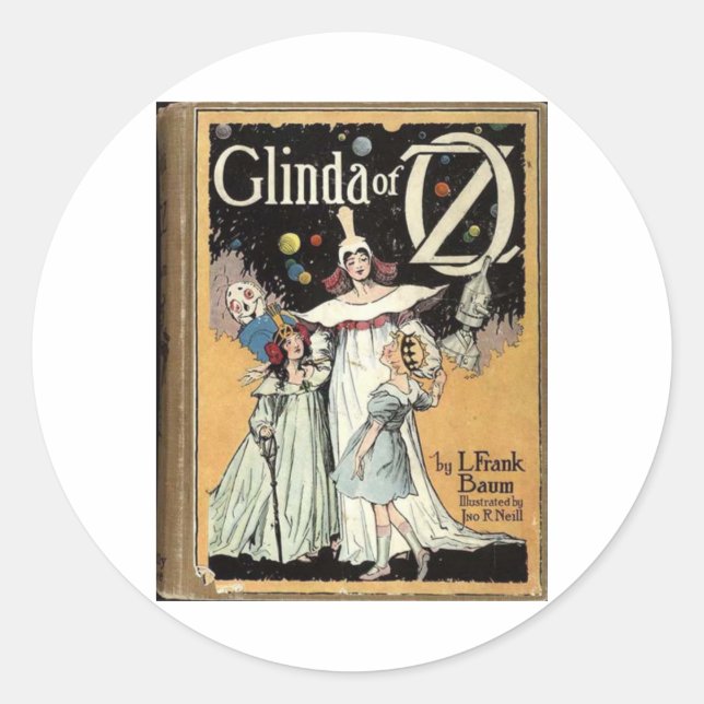 Glinda Of Oz Classic Round Sticker (Front)