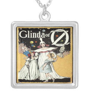 Glinda Witch Silver Plated Necklace