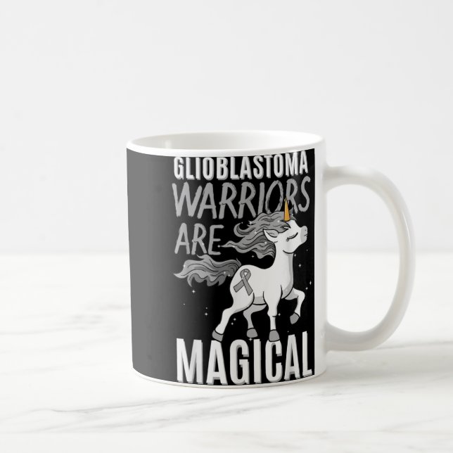 Glioblastoma Multiforme Warrior Grade Iv Astrocyto Coffee Mug (Right)
