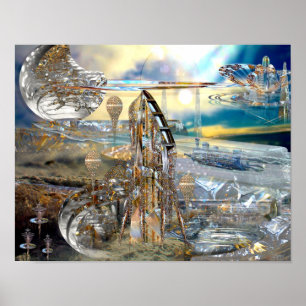 Glissade Station Print