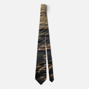 Glistening Beach Morning Tie