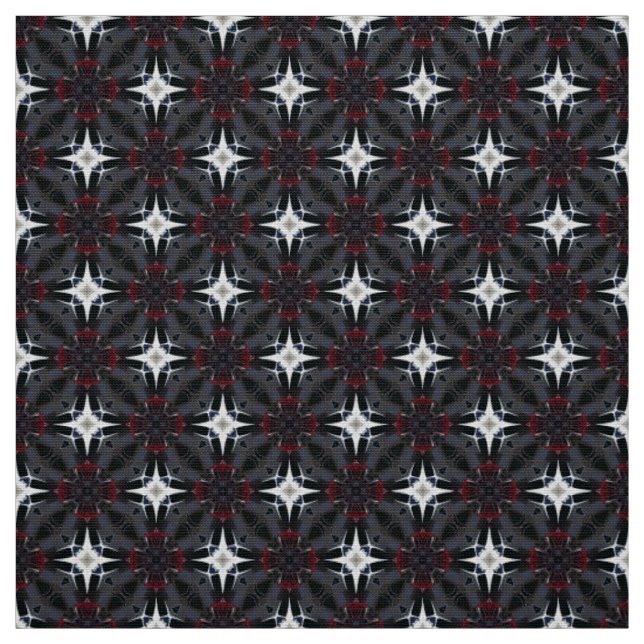 Glitch2 Blue White furniture fabric (Swatch)