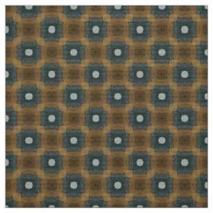 Glitch2 Brown Dark Teal furniture fabric