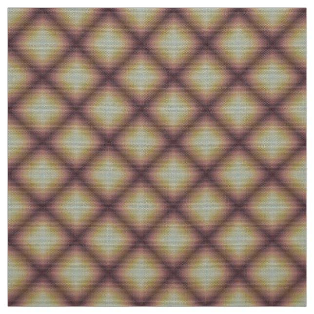 Glitch2 Dull yellow diamond shape furniture fabric (Swatch)