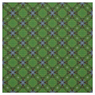 Glitch2 Green Dark Cyan pattern fabric