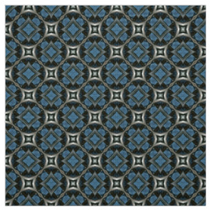 Glitch2 Grey and blue furniture fabric