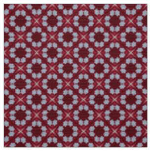 Glitch2 Red Blue Furniture Fabric